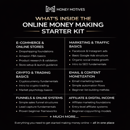 Money Motives™ Online Money Making Starter Kit